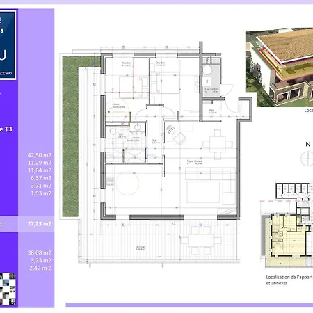 T3 Confort A 5 Mn Des Plages De Pinarello Pinarellu