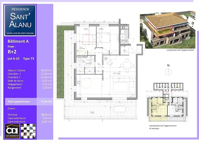 T3 Confort A 5 Mn Des Plages De Pinarello Pinarellu